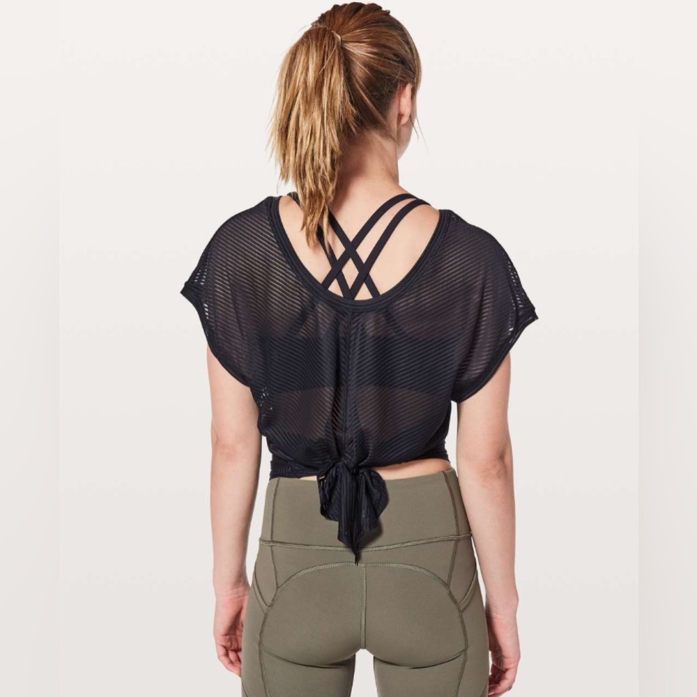 Lululemon Ahead By Miles Short Sleeve